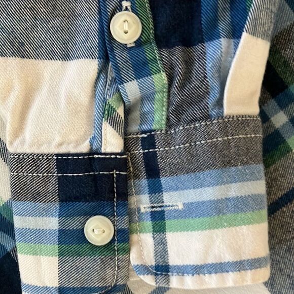 GAP M Unisex Loose Fit Shacket Plaid Jacket - Picture 5 of 13